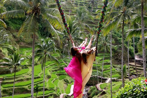 bali trip driver hire, bali swing ubud, swing in ubud